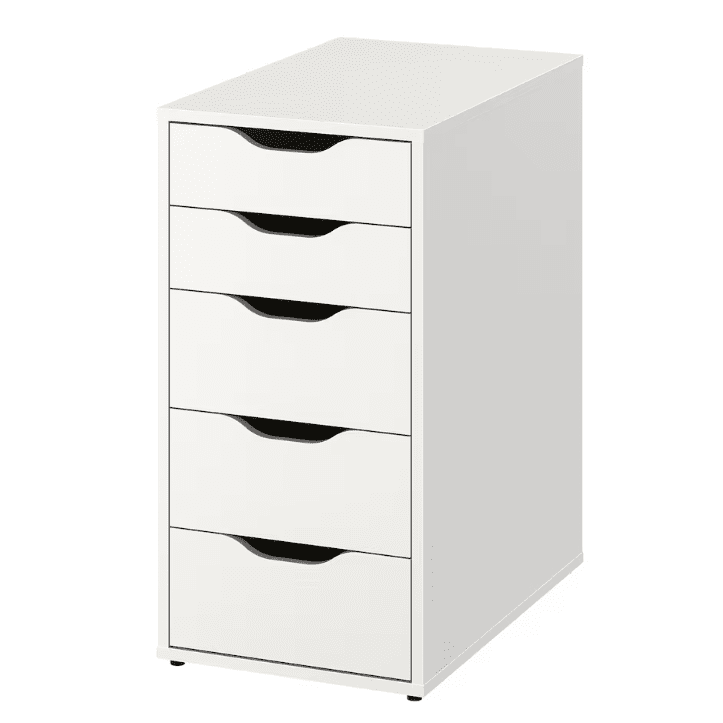 ALEX Drawer unit, white, 36x70 cm